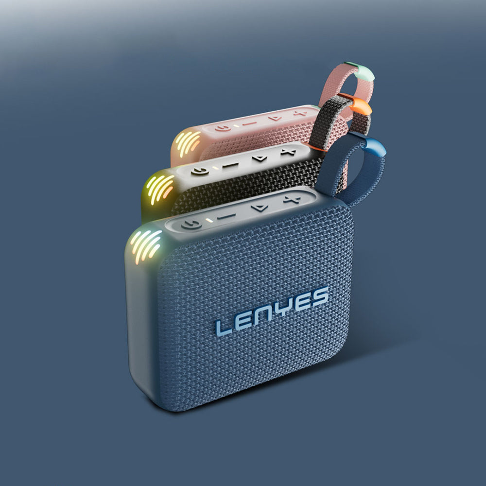 Lenyes S216 Su Geçirmez Özellikli RGB Işıklı Askılı Mini Bluetooth Speaker Hoparlör v5.3 Lenyes S216 Su Geçirmez Özellikli RGB Işıklı Askılı Mini Bluetooth Speaker Hoparlör v5.3